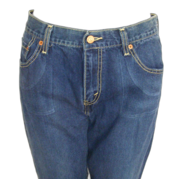 LEVI'S Jeans, 14, Dark Wash, 515 Nouveau Boot cut, 100% Cotton, - Picture 2 of 11